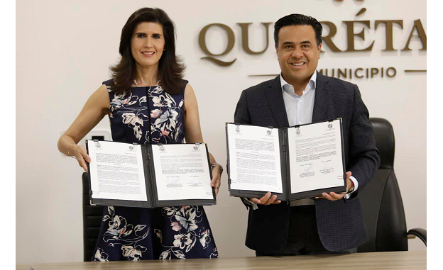 Firma Convenio con el Municipio de Querétaro